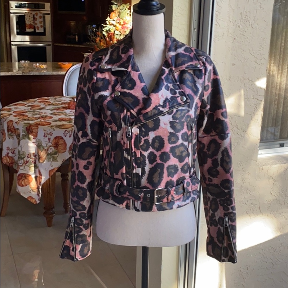 Rebecca Minkoff Sheepskin Leather Jacket